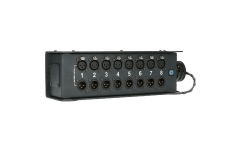 Stagebox audio profesional Klotz TrussLink 8x XLR 3p F||M - RMP 25p M8-channel - single ground